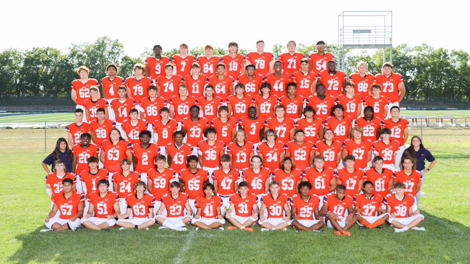 Varsity Olathe East Football